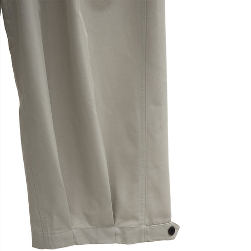 Uniform Bridge Balloon Pants Grey Beige Degli Uberti